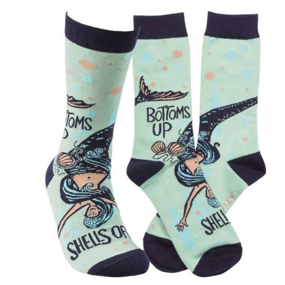 🆕 Primitives by Kathy Bottoms Up Shells Off Socks